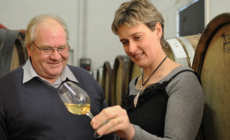  Champagne Francis Boulard - Francis Boulard and his daughter Delphine